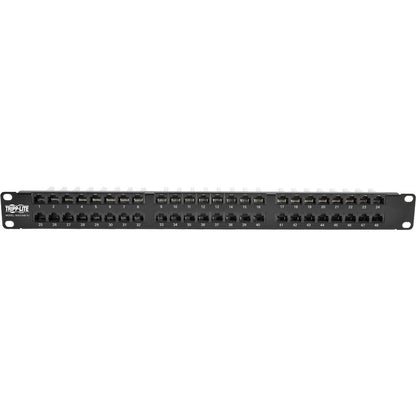 Tripp Lite 48-Port 1U Cat 5 Cat 5e Patch Panel Rackmount 110 RJ45 Ethernet