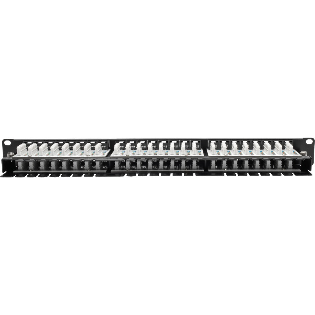 Tripp Lite 48-Port 1U Cat 5 Cat 5e Patch Panel Rackmount 110 RJ45 Ethernet