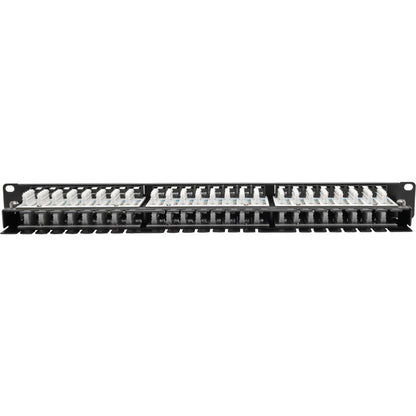 Tripp Lite 48-Port 1U Cat 5 Cat 5e Patch Panel Rackmount 110 RJ45 Ethernet