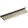 Black Box CAT6 Shielded Patch Panel - 1U, 24-Port