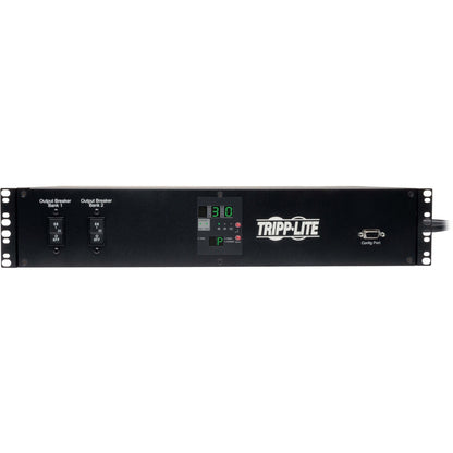 Tripp Lite PDU Metered ATS 208/240V 30A 16 C13; 2 C19; 1 L6-30R 2U RM TAA