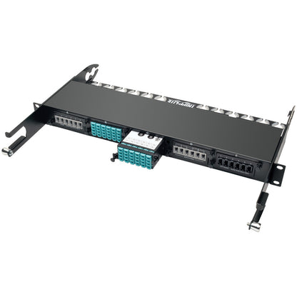 Tripp Lite 12-Fiber Patch Panel 2 MTP/MPO to 12 LC 10Gb Breakout Cassette