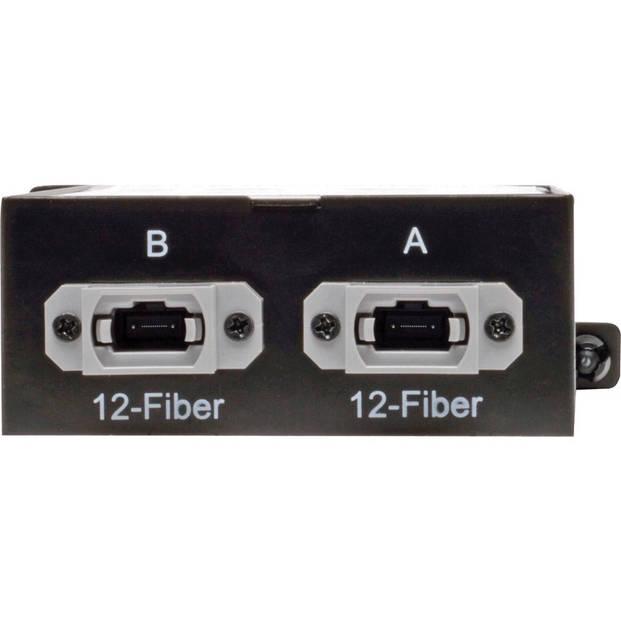 Tripp Lite 12-Fiber Patch Panel 2 MTP/MPO to 12 LC 10Gb Breakout Cassette