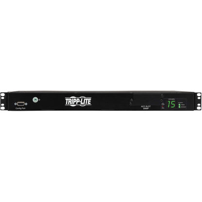 Tripp Lite PDU Switched ATS 2/2.4KW 200/240V 10 C13 2 C14 3.6M Cords 1URM