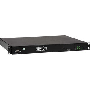 Tripp Lite PDU Metered ATS 2/2.4KW 200/240V 10 C13 2 C14 3.6M Cords 1URM