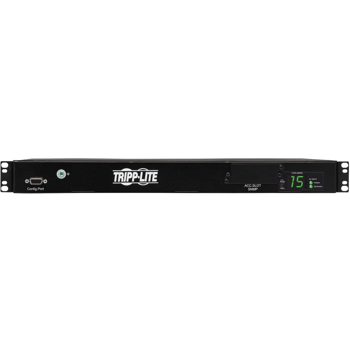 Tripp Lite PDU Metered ATS 2/2.4KW 200/240V 10 C13 2 C14 3.6M Cords 1URM