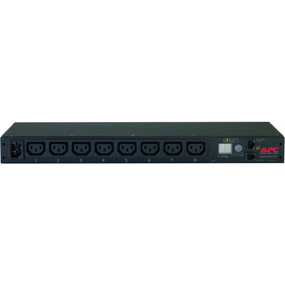 APC by Schneider Electric Rack PDU, Metered, 1U, 12A/208V, 10A/230V, (8) C13