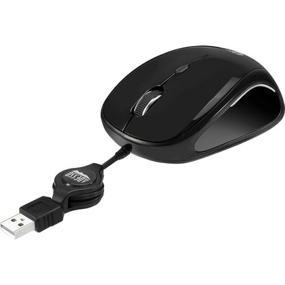 Adesso iMouse S8B - USB Illuminated Retractable Mini Mouse