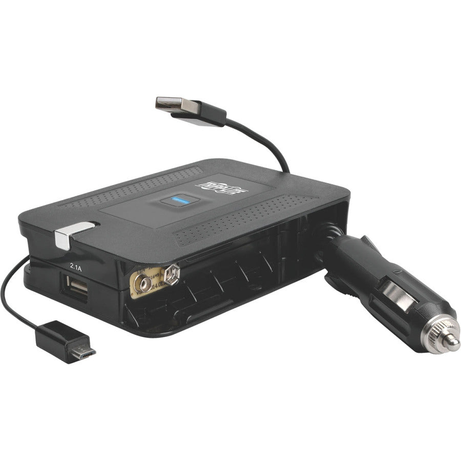 Tripp Lite Mobile Portable Charger Laptop Tablet Smartphone AC USB 4-in-1