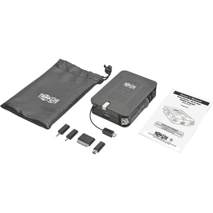 Tripp Lite Mobile Portable Charger Laptop Tablet Smartphone AC USB 4-in-1