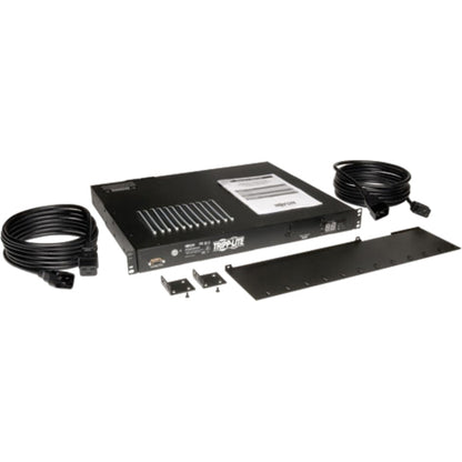 Tripp Lite PDU Metered ATS 200-240V 16/20A 8 C13; 2 C19; 2 C20 1URM TAA Compliant