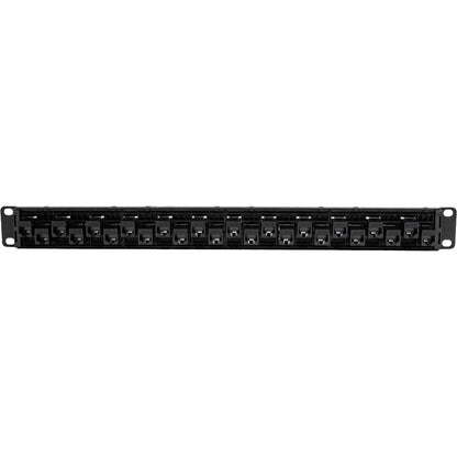 Tripp Lite 24-Port Cat5e/6 Feed-Through Patch Panel RJ45 1URM TAA