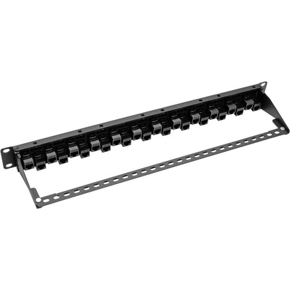 Tripp Lite 24-Port Cat5e/6 Feed-Through Patch Panel RJ45 1URM TAA