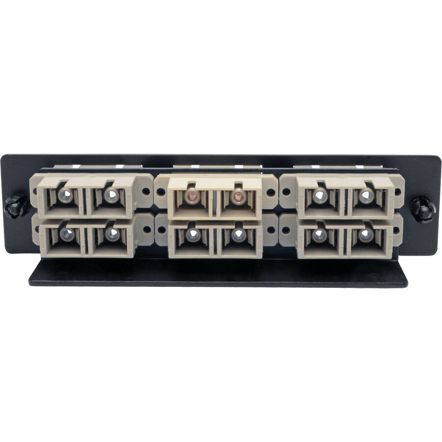Tripp Lite Toolless Pass-Through Fiber Patch Panel MMF/SMF 6 SC Connectors
