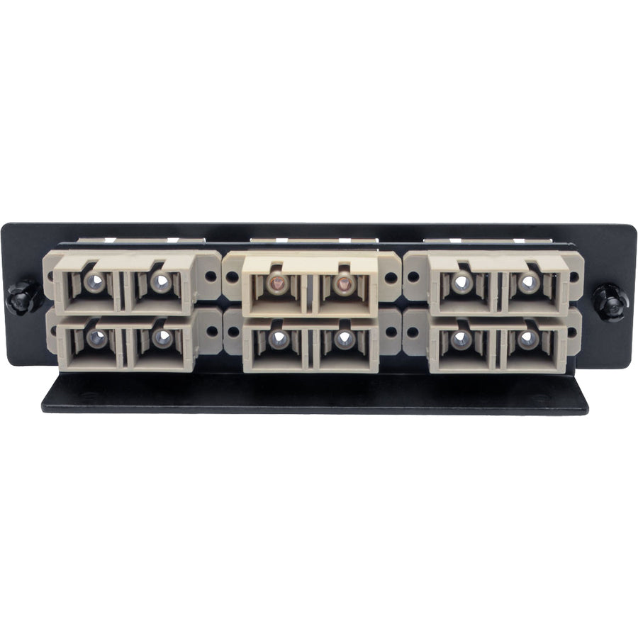 Tripp Lite Toolless Pass-Through Fiber Patch Panel MMF/SMF 6 SC Connectors