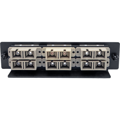 Tripp Lite Toolless Pass-Through Fiber Patch Panel MMF/SMF 6 SC Connectors