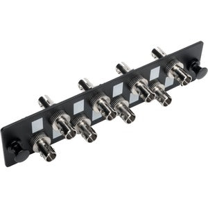 Tripp Lite Toolless Pass-Through Fiber Patch Panel MMF/SMF 8 ST Connectors