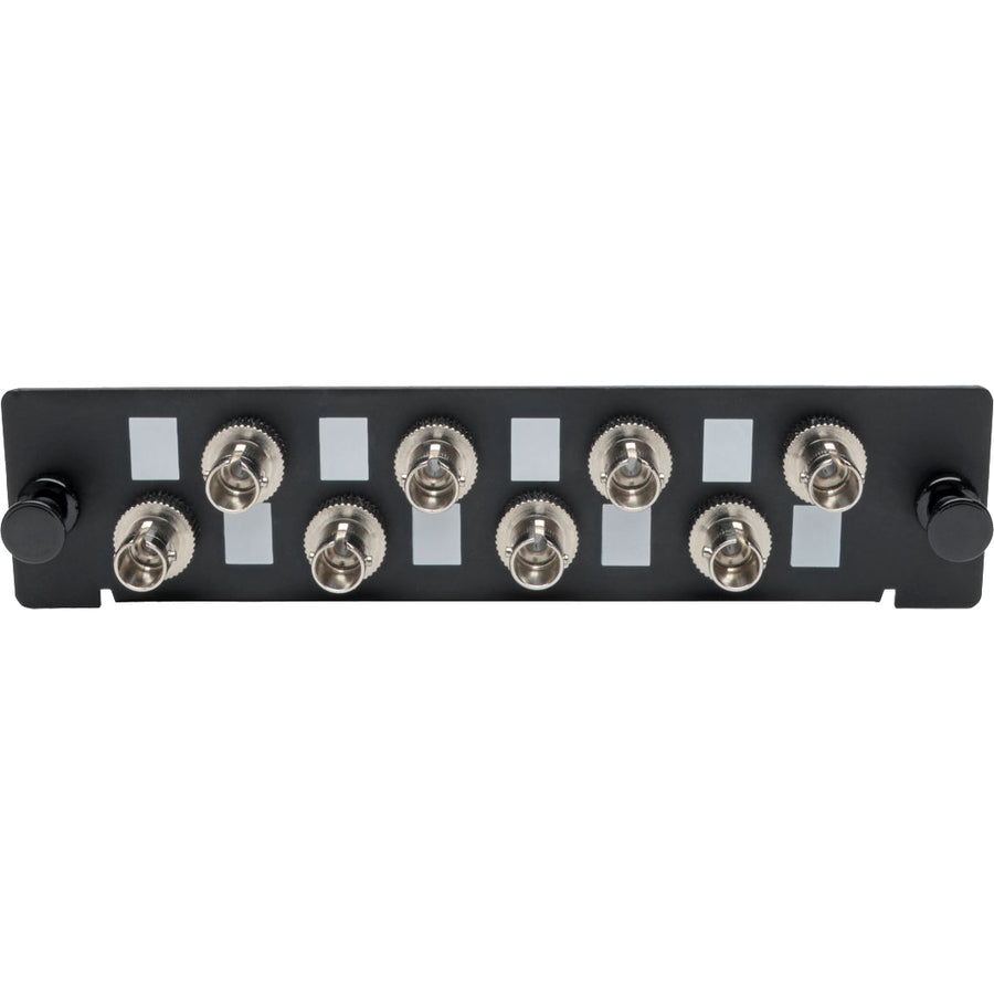 Tripp Lite Toolless Pass-Through Fiber Patch Panel MMF/SMF 8 ST Connectors