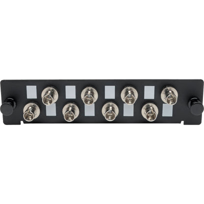 Tripp Lite Toolless Pass-Through Fiber Patch Panel MMF/SMF 8 ST Connectors