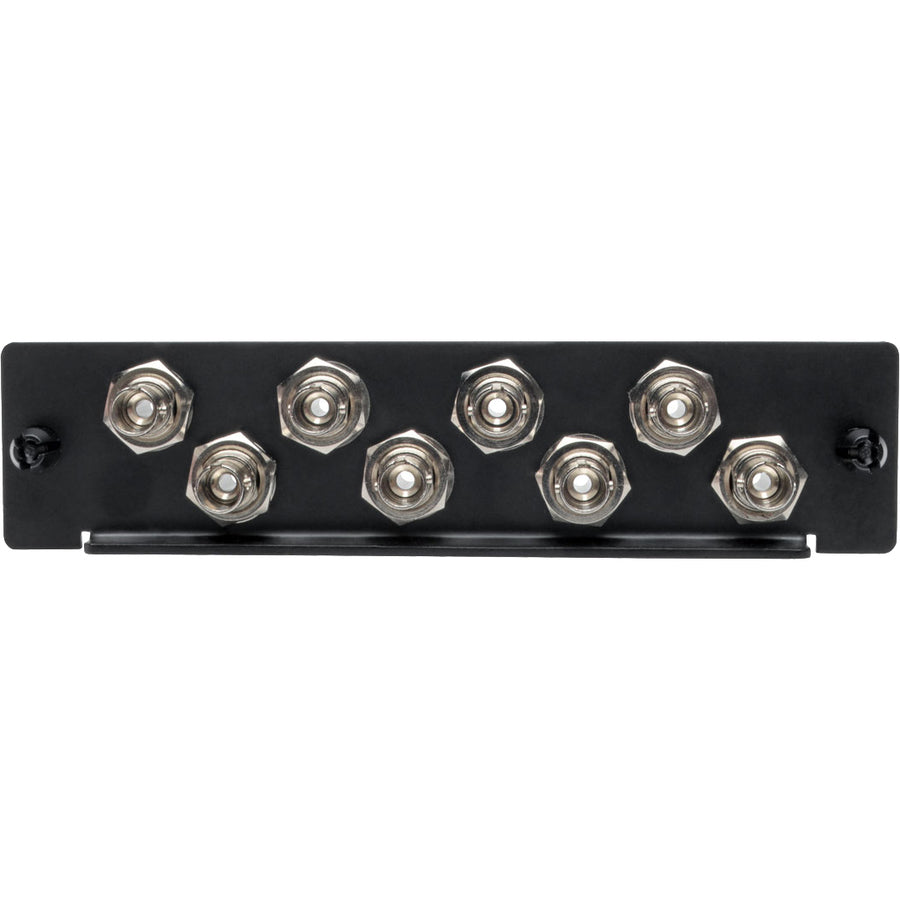 Tripp Lite Toolless Pass-Through Fiber Patch Panel MMF/SMF 8 ST Connectors