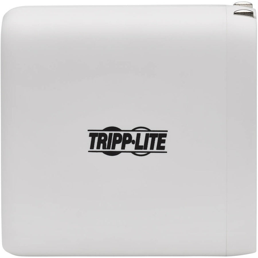 Tripp Lite USB C Wall Charger 4Port Compact Gan Technology 100W PD3.0 White