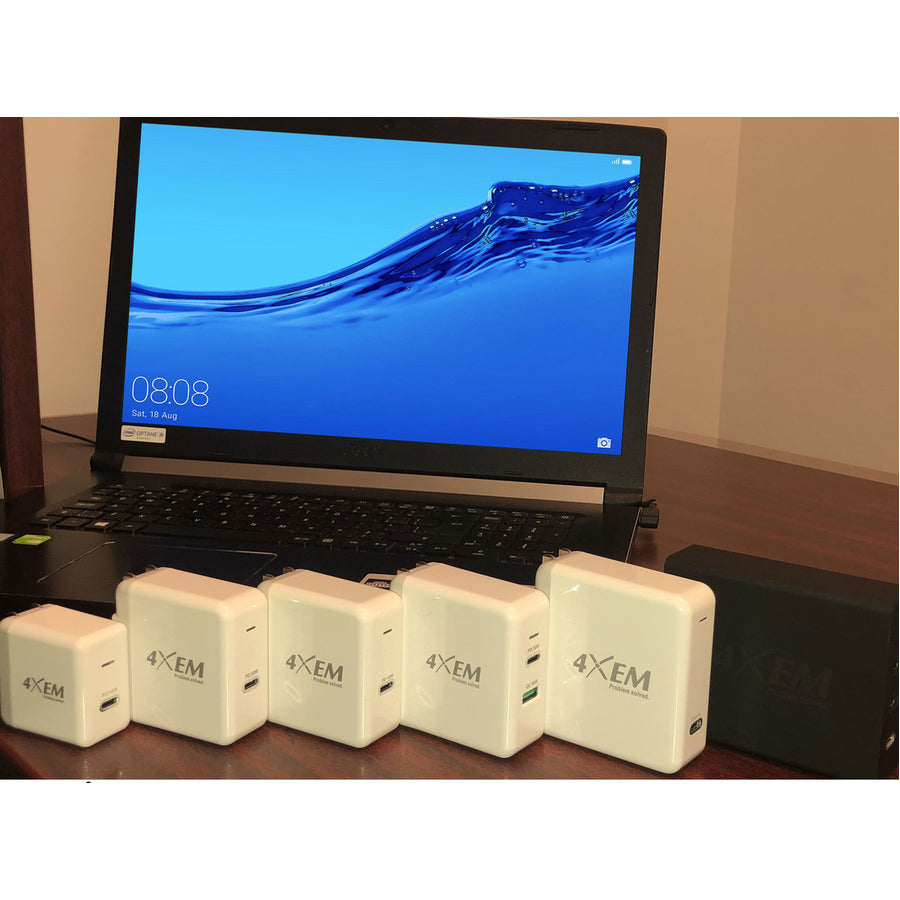 4XEM 75W USB-C Plus Dual USB A Wall Charger