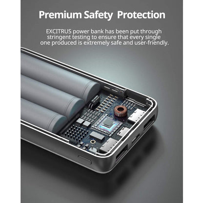 EXCITRUS 45W Power Bank Air - Fast Charging Laptop Power Bank