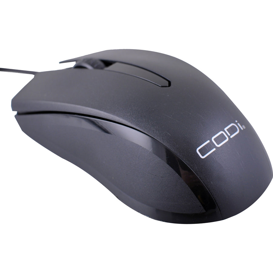 Codi Wired USB Optical Mouse