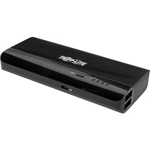 Tripp Lite Portable 2-Port USB Battery Charger Mobile Power Bank 10.4k mAh
