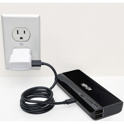Tripp Lite Portable 2-Port USB Battery Charger Mobile Power Bank 10.4k mAh