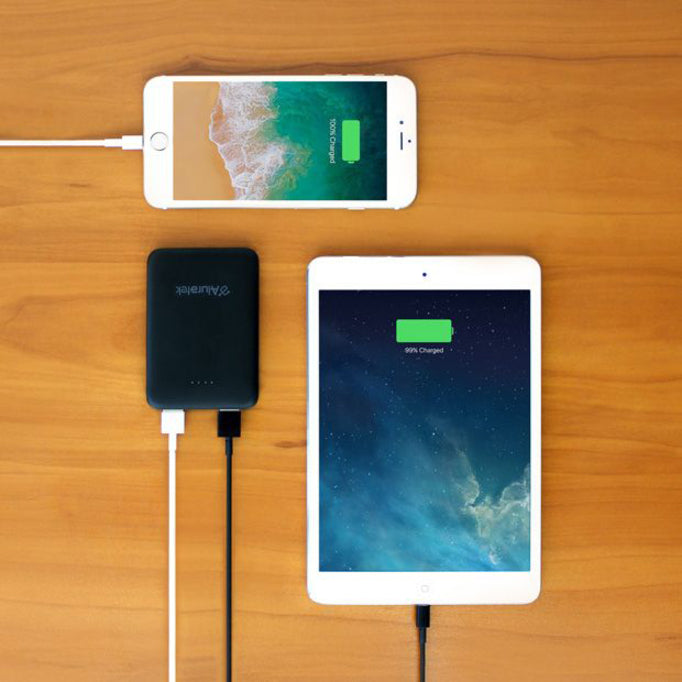 Aluratek 5,000 mAh Portable Battery Charger