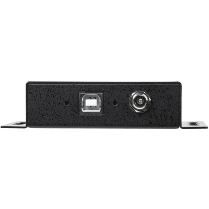 StarTech.com USB to Serial Adapter - 2 Port - Wall Mount - Din Rail Clips - Industrial - COM Port Retention - FTDI - DB9
