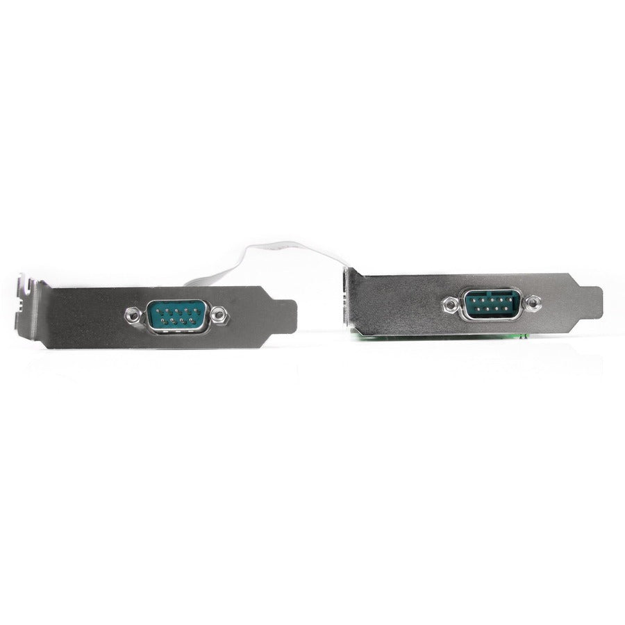 StarTech.com 2 Port Low Profile PCI Express Serial Card - 16550