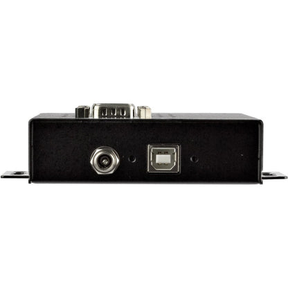 StarTech.com USB to RS232/RS485/RS422 4 Port Serial Hub Adapter - Industrial Metal USB 2.0 to DB9 Serial Converter - Din Rail Mountable