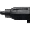 Tripp Lite 3ft Power Cord Extension Cable 5-15P to 5-15R 13A 16AWG 3'