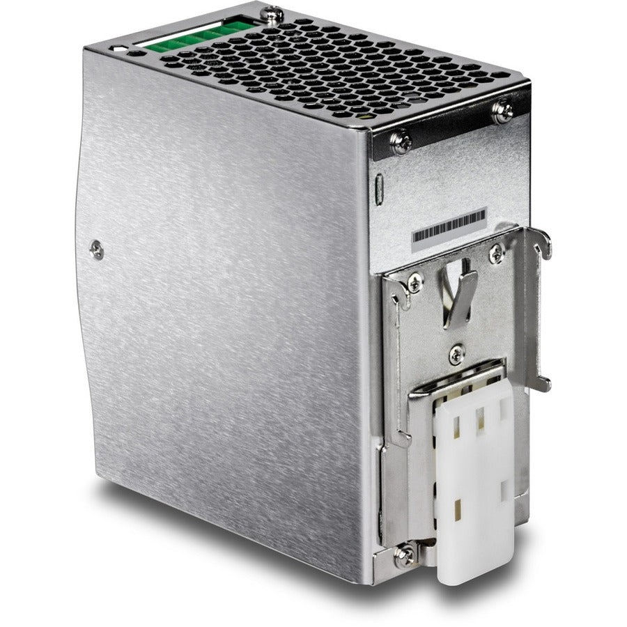 TRENDnet 240W Single Output Industrial DIN-Rail Power Supply, Extreme Operating Temp Range -25 to 70 &deg;C(-13 to 158 &deg;F) Built-in Active PFC, Passive Cooling, DIN-Rail Mount, Silver, TI-S24048