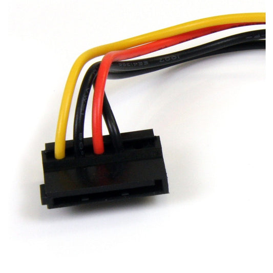 StarTech.com 6in 4 Pin Molex to Right Angle SATA Power Cable Adapter