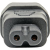 Tripp Lite IEC C14 to IEC C5 Power Cord Adapter - 10A, 250V, Black