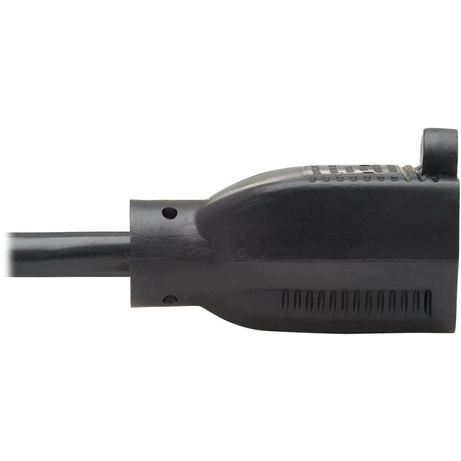 Tripp Lite Power Extension Cord Right-Angle 5-15P to 5-15R 16AWG 13A 1ft