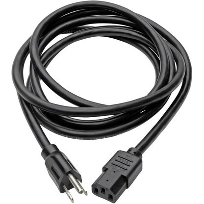 Tripp Lite 12ft Computer Power Cord Cable 5-15P to C13 Heavy Duty 15A 14AWG 12'
