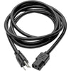 Tripp Lite 12ft Computer Power Cord Cable 5-15P to C13 Heavy Duty 15A 14AWG 12'