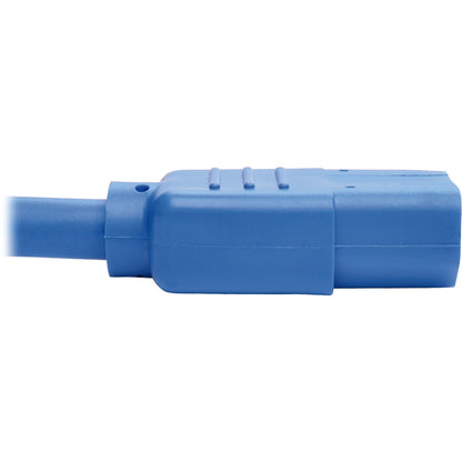 Tripp Lite 6ft Computer Power Extension Cord 10A 18 AWG C14 to C13 Blue 6'
