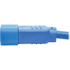 Tripp Lite 6ft Computer Power Extension Cord 10A 18 AWG C14 to C13 Blue 6'