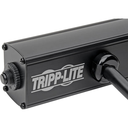 Tripp Lite Power Strip Right-Angle 5-15R 6 Outlet 8ft Cord 5-15P 24in Black