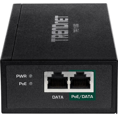 TRENDnet Gigabit PoE++ Injector, Convert A Non-PoE Port to A PoE++ Gigabit Port, PoE (15.4W), PoE+ (30W), Or PoE++ (95W), Up to 100m (328 ft), Integrated Power Supply, Black, TPE-119GI