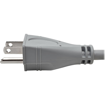 Tripp Lite 2ft Hospital Medical Power Extension Cord 5-15P 5-15R 13A Gray