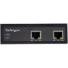StarTech.com Industrial Gigabit PoE Extender - 60W 802.3bt PoE++ 100m/330ft - Power Over Ethernet Network Range Extender - IP-30 Hardened