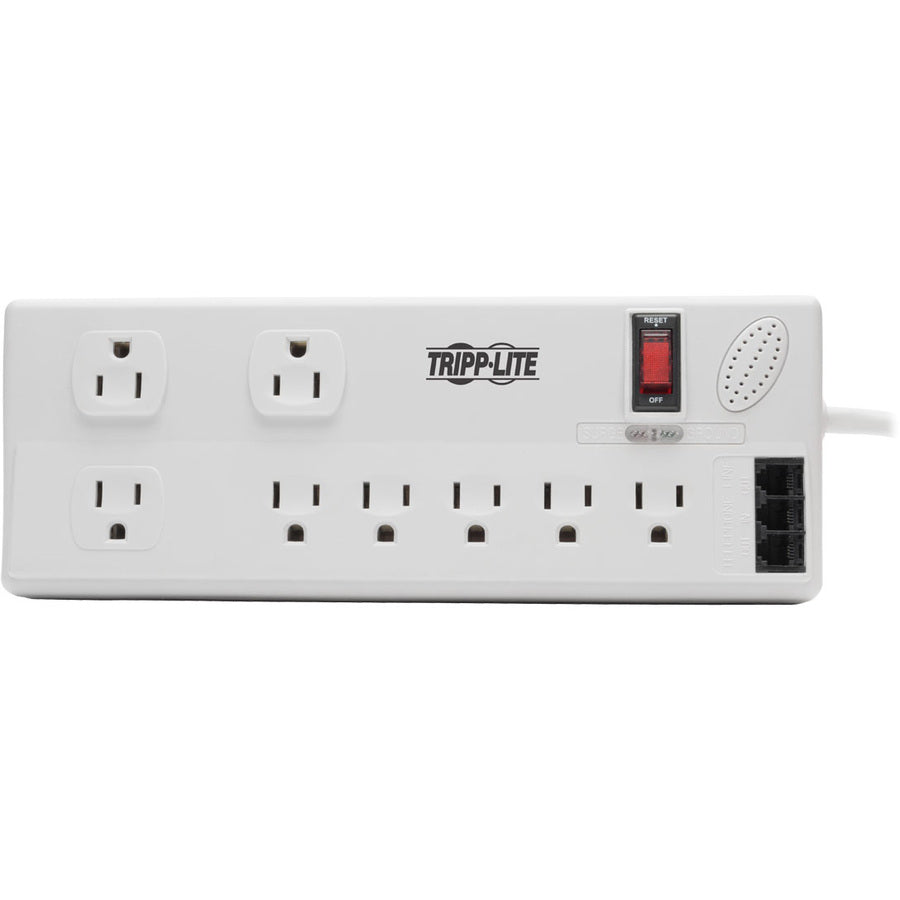 Tripp Lite Surge Protector Power Strip 120V 5-15R 8 Outlet RJ11 8' Cord 2160 J TAA GSA