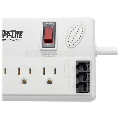 Tripp Lite Surge Protector Power Strip 120V 5-15R 8 Outlet RJ11 8' Cord 2160 J TAA GSA