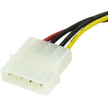 StarTech.com 6in 4 Pin LP4 to SATA Power Cable Adapter